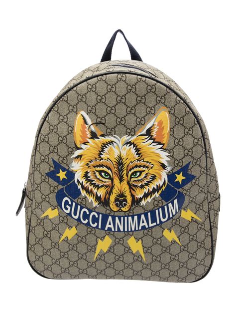 gucci animalium backpack|Gucci bag backpack women's.